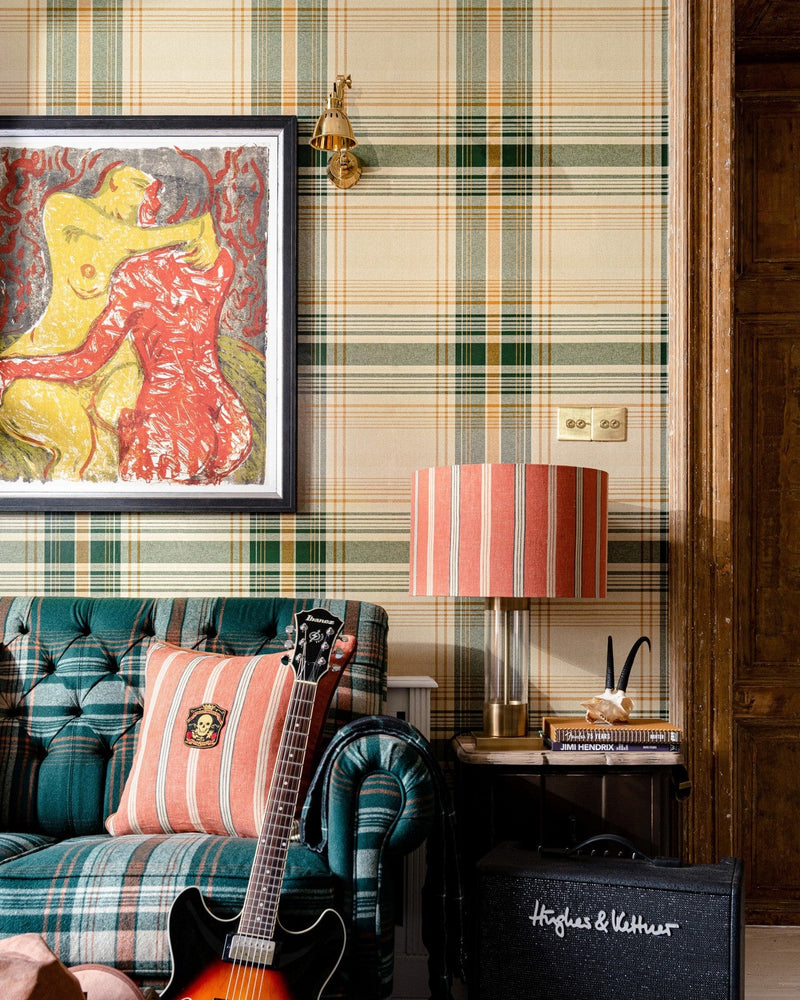 Mind The Gap - MONTEREY Taupe Wallpaper - WP30090