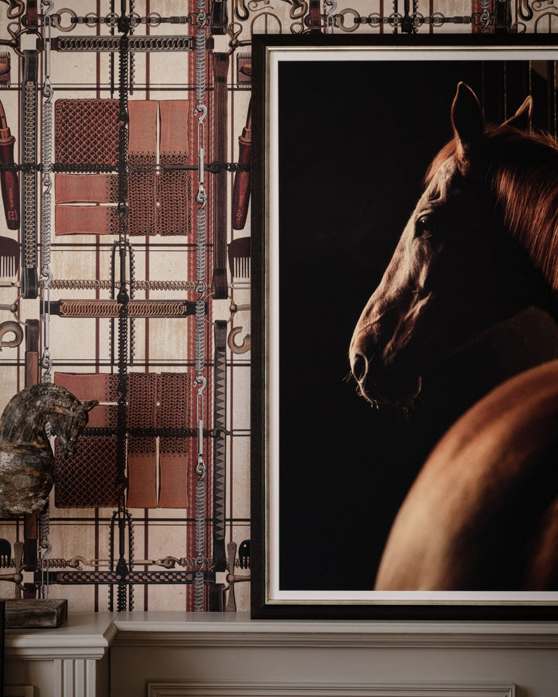 Mind The Gap - HARNESSMAKER'S ATELIER Dark Wallpaper - WP20641