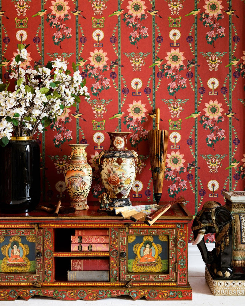 Mind The Gap - LIN YUAN Absinthe Green Wallpaper - WP20586