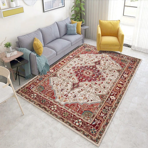 Nordic Bohemian Living Room Rug β Customizable Coffee Table Carpet. glodeco