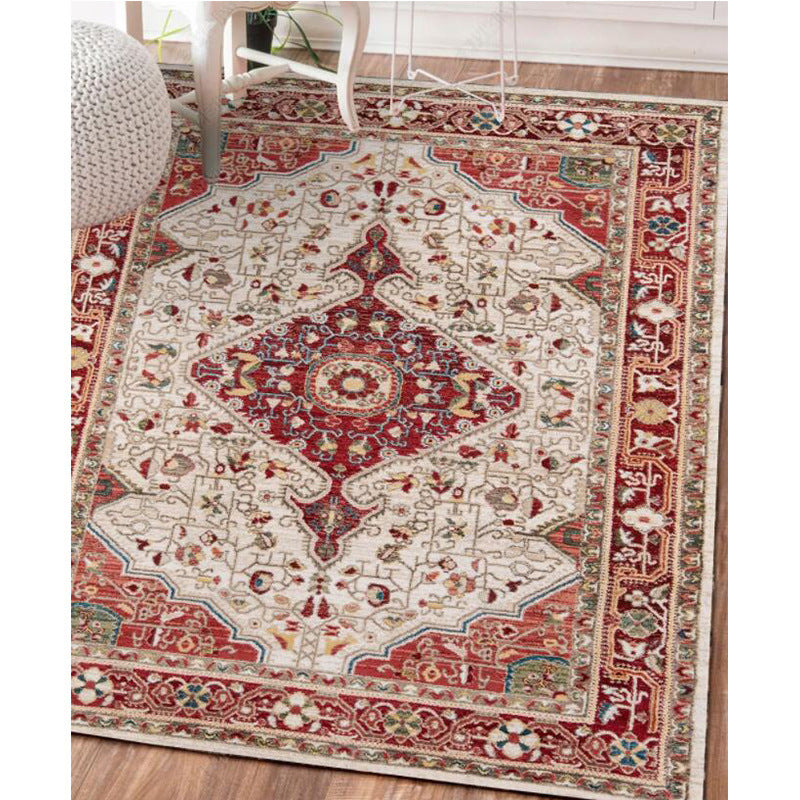 Nordic Bohemian Living Room Rug – Customizable Coffee Table Carpet. glodeco