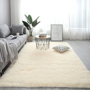 Nordic Fluffy Rectangle Rug – Soft Anti-Slip Carpet 13 Colors. glodeco