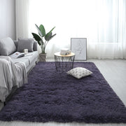 Nordic Fluffy Rectangle Rug – Soft Anti-Slip Carpet 13 Colors. glodeco