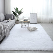 Nordic Fluffy Rectangle Rug – Soft Anti-Slip Carpet 13 Colors. glodeco