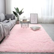 Nordic Fluffy Rectangle Rug – Soft Anti-Slip Carpet 13 Colors. glodeco