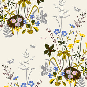 Schumacher - FaGelbo - Multi - 1961 - Wallpaper