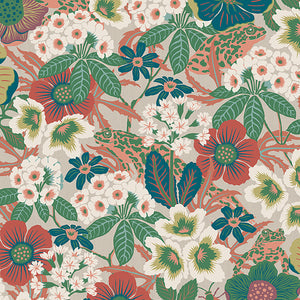 Schumacher - Kvackstepp - Multi - 2086 - Wallpaper