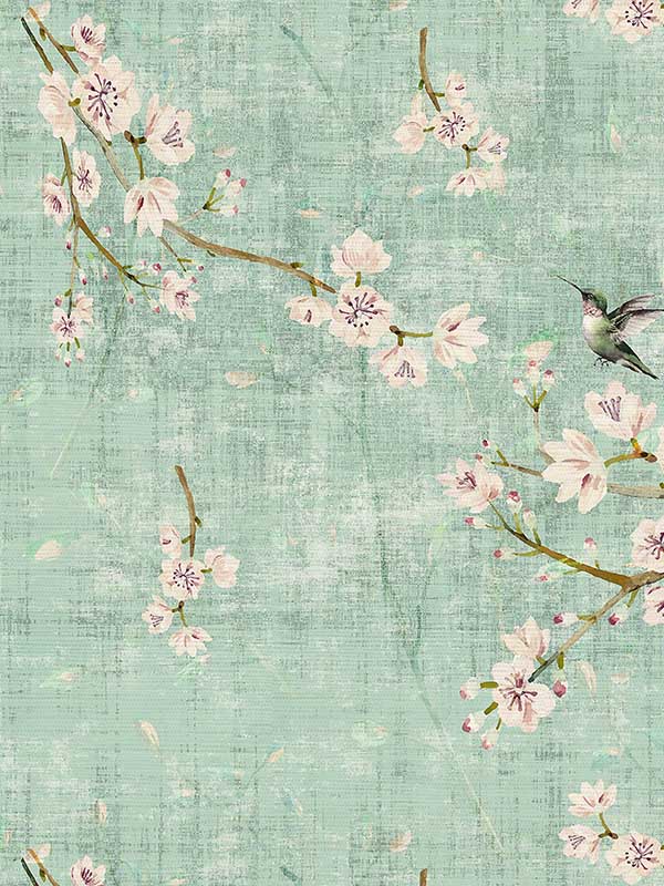 Scalamandre WNM1056BLOS Blossom Fantasia Laduree Wallpaper