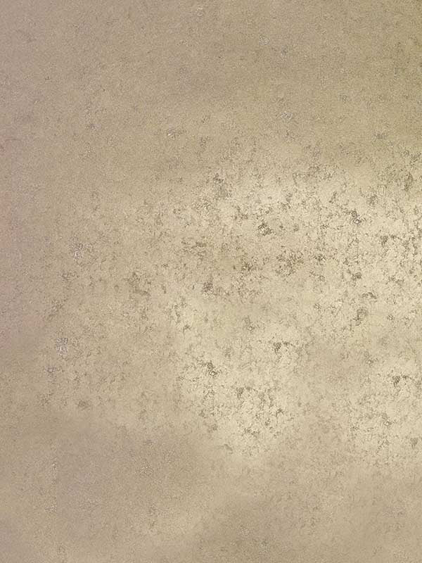 Scalamandre WTOML295 Hand Hammered Leaf Nickel Wallpaper