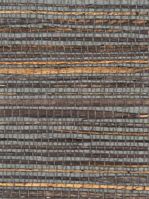 Scalamandre WTW0403BEAC Beach Haven Charcoal Wallpaper