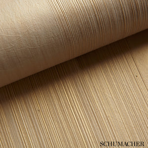 Schumacher - Casual Brush - Ivory - 2707120 - Wallpaper