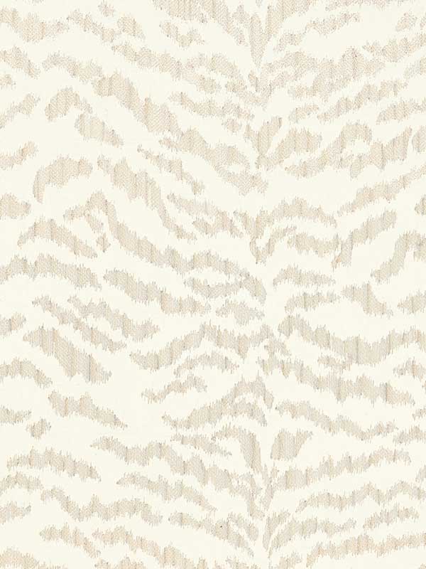 Scalamandre SC0001WP88506 Tigress Frost Wallpaper