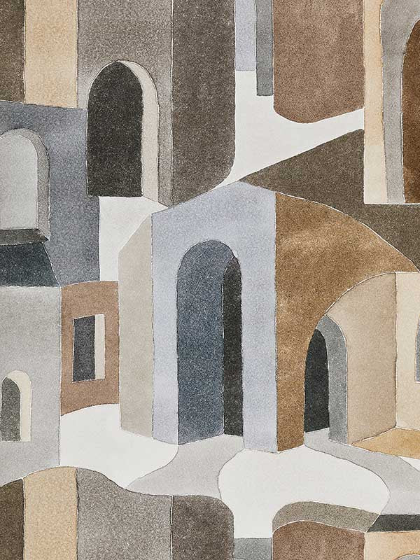 Scalamandre SC0001WP88508 Riad Stone Wallpaper