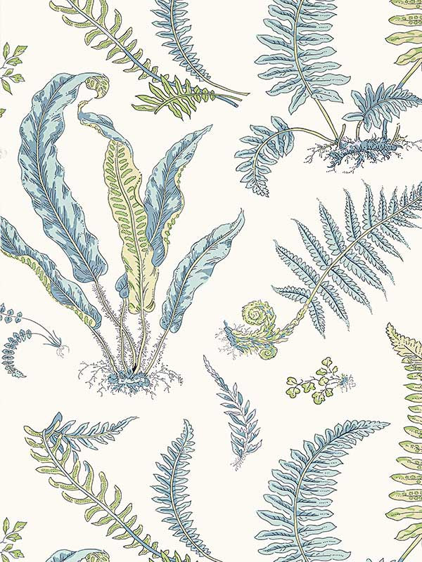 Scalamandre SC0003WP88592D Elsie De Wolfe Beach Glass Wallpaper