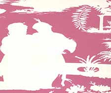 Quadrille - Paradise Background - 301986W - Lilac