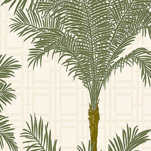 Schumacher - Copacabana - Palm - 3060 - Wallpaper