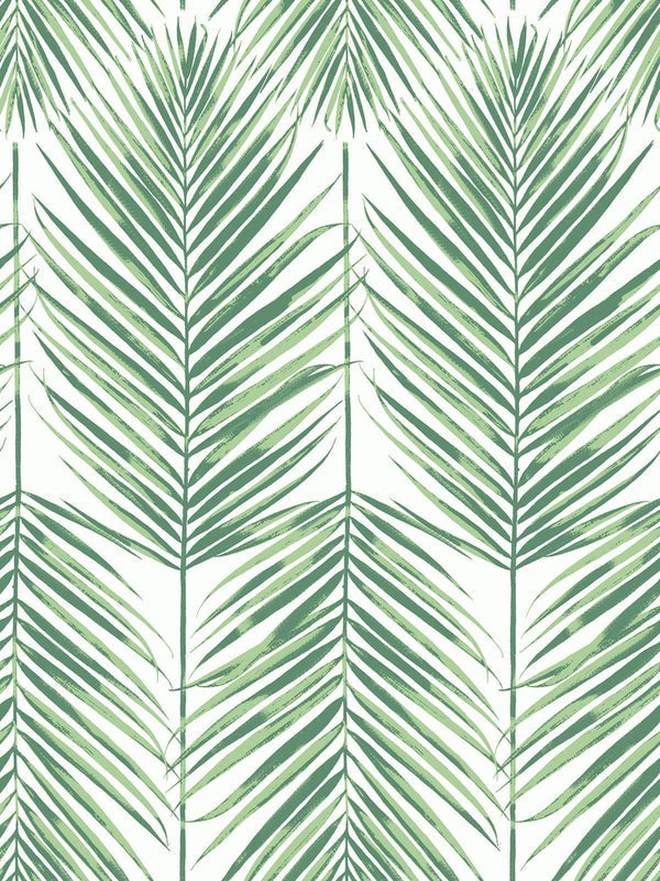 Seabrook Paradise Palm Greenery Wallpaper