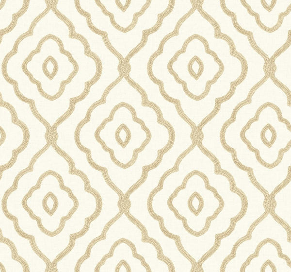 Seabrook Seaside Ogee Sand Dunes Wallpaper