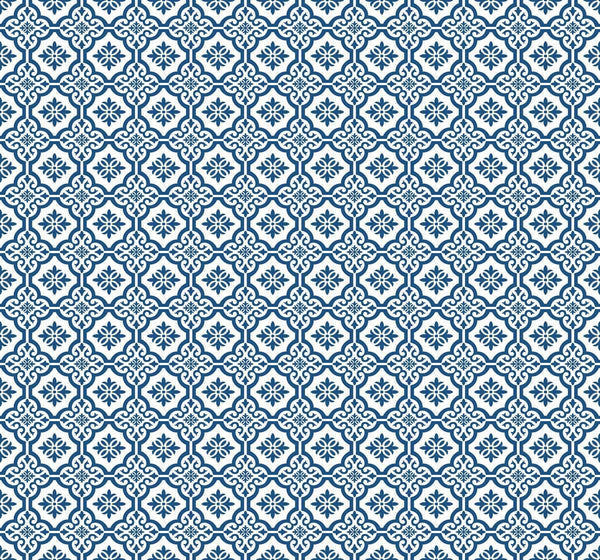 Seabrook Coastal Tile Coastal Blue Wallpaper