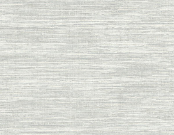 Seabrook Nautical Twine Stringcloth Daydream Gray Wallpaper