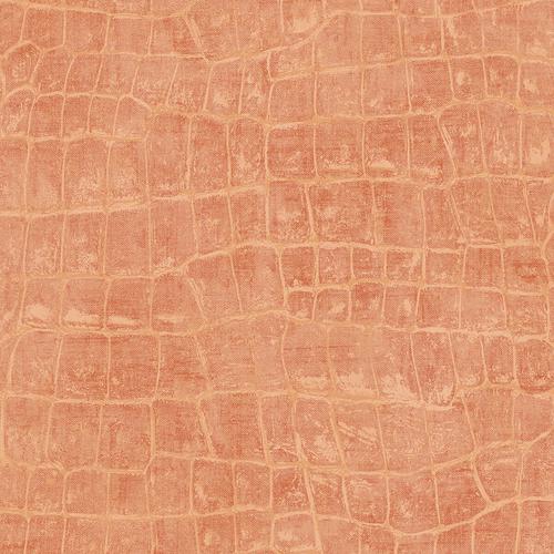 Seabrook Curacao Rust Orange Wallpaper