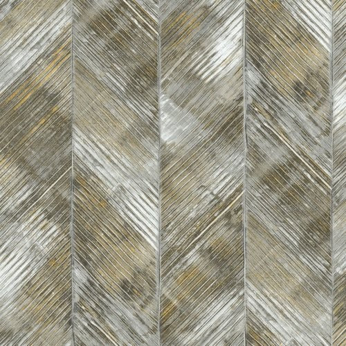 Seabrook Hubble Texture Metallic Silver And Ebony Wallpaper