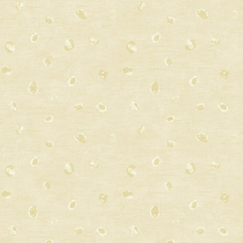 Seabrook Hubble Dots Metallic Chanmpagne Wallpaper
