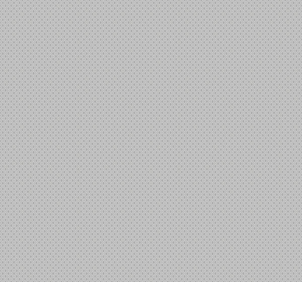 Seabrook Mini Diamond Geo Metallic Silver Glitter Wallpaper