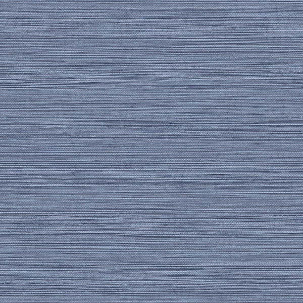 Seabrook Grasslands Denim Wallpaper