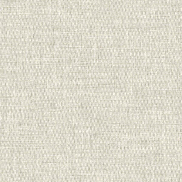 Seabrook Easy Linen Alabaster Wallpaper