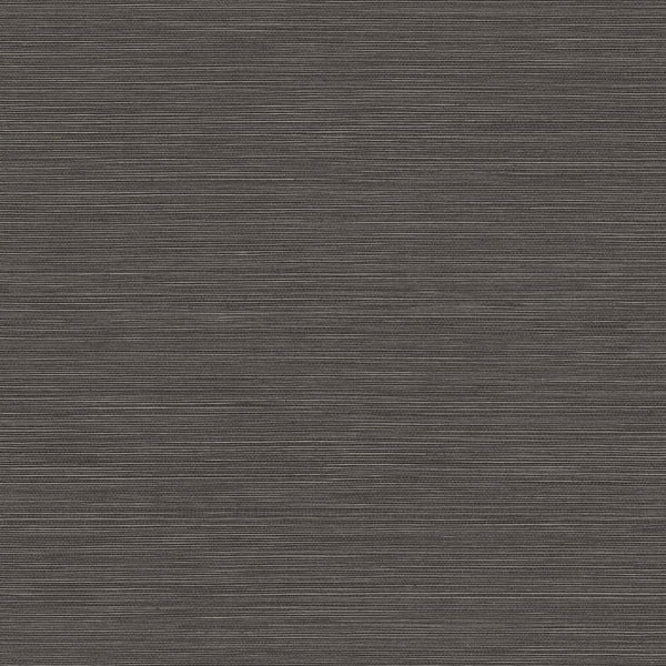 Seabrook Coastal Hemp Black Pepper Wallpaper