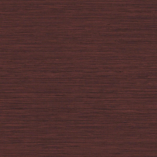 Seabrook Coastal Hemp Cabernet Wallpaper