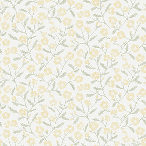 Schumacher - Mira - Yellow - 3965 - Wallpaper