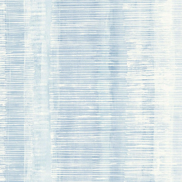 Seabrook Tikki Natural Ombre Blue Oasis Wallpaper