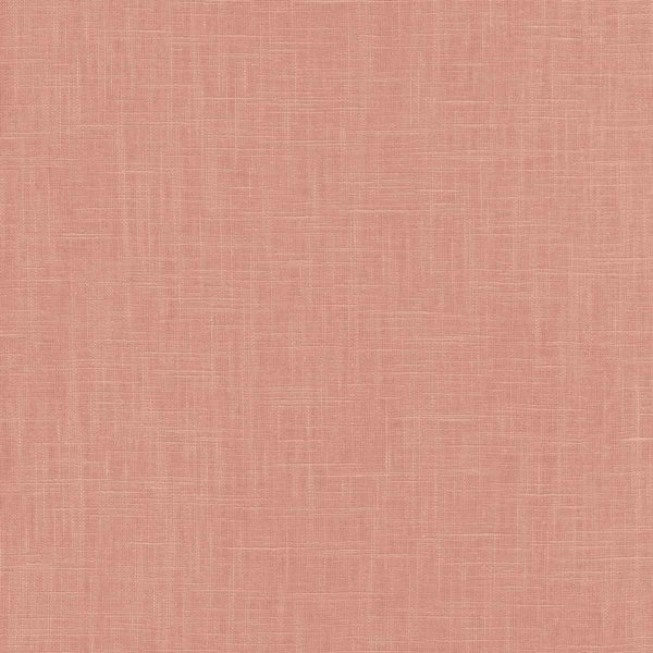 Seabrook Indie Linen Embossed Vinyl Apricot Wallpaper