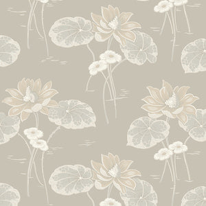 Schumacher - Haga - Stone - 4169 - Wallpaper