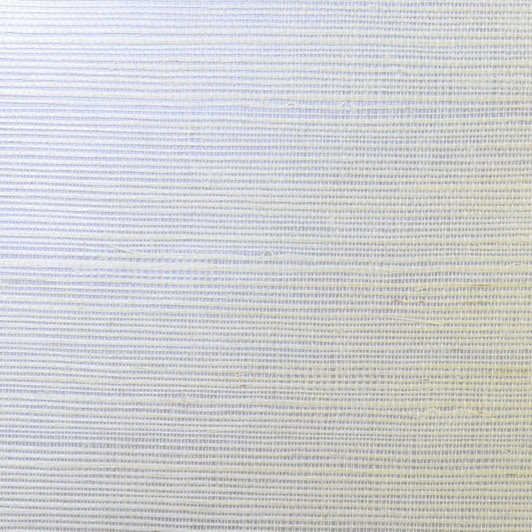 Seabrook Sisal Grasscloth Metallic Silver And Ivory Wallpaper