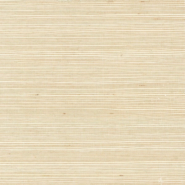 Seabrook Sisal Grasscloth Crme Brule Wallpaper