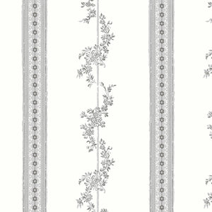 Schumacher - Drottningholm - Grey - 4508 - Wallpaper