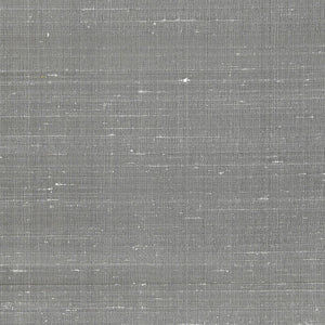 Schumacher - Shijin Silk - Silver - 5002300 - Wallpaper