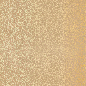 Schumacher - Sangar Scroll - Gilt - 5005223 - Wallpaper