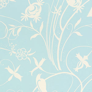 Schumacher - Sky Meadow - Light Blue - 5007621 - Wallpaper