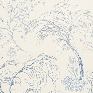 Schumacher - Mori Sisal - Porcelain - 5008750 - Wallpaper