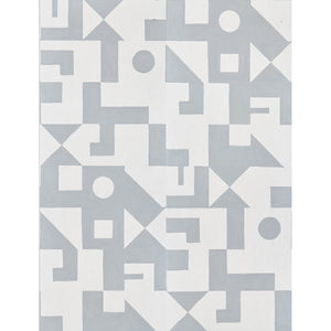 Schumacher - Binary Panel Set - Silver - 5009691 - Wallpaper