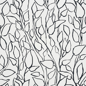 Schumacher - Solandra Vine - Black - 5010071 - Wallpaper