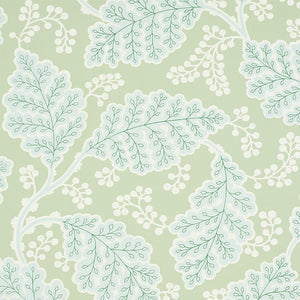Schumacher - Estelle - Green - 5010392 - Wallpaper