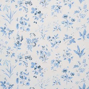 Schumacher - Floreana - Blue - 5010681 - Wallpaper