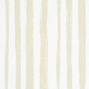 Schumacher - Sketched Stripe - Natural - 5011540 - Wallpaper