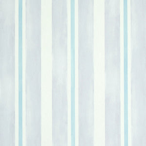 Schumacher - Watercolor Stripe - Lavender - 5011572 - Wallpaper