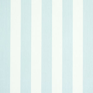 Schumacher - Edwin Stripe Medium - Sky - 5011880 - Wallpaper
